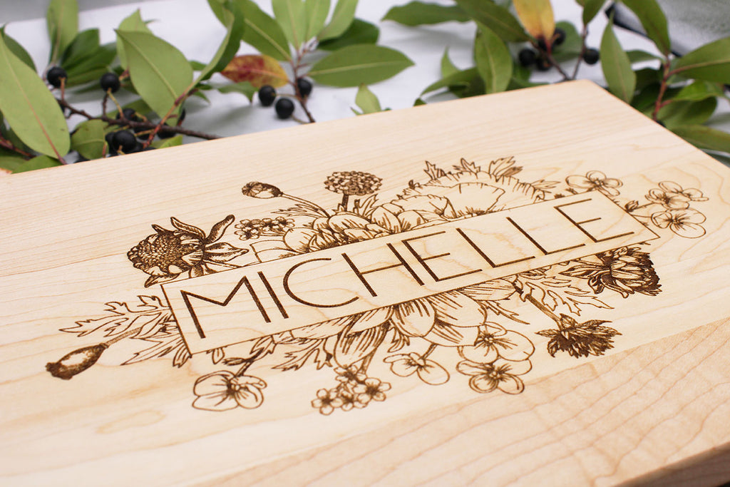 personalized cutting board